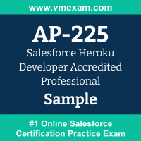 AP-225 Braindumps, AP-225 Exam Dumps, AP-225 Examcollection, AP-225 Questions PDF, AP-225 Sample Questions, Heroku Developer Dumps, Heroku Developer Official Cert Guide PDF, Heroku Developer VCE, Salesforce Heroku Developer PDF